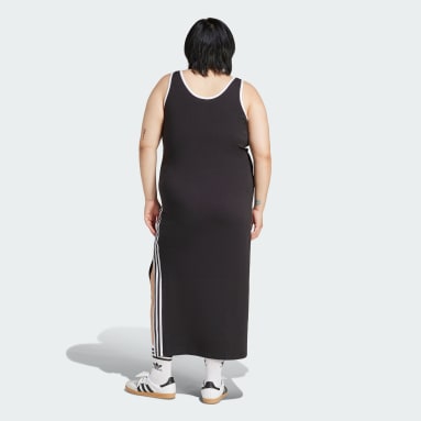 Adicolor 3-Stripes Tank Dress Maxi (Plus Size)