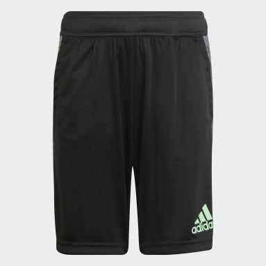 Boys Gym & Training Black AEROREADY Heather Shorts