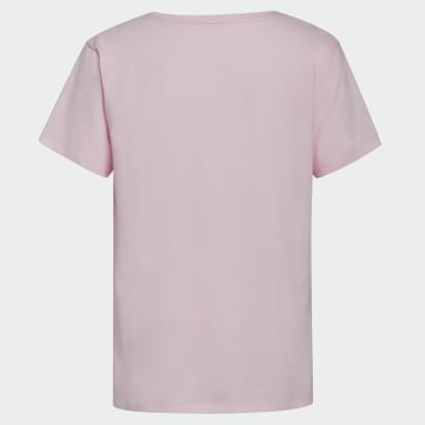 Youth Yoga Pink Long Slit Tee (Extended Size)