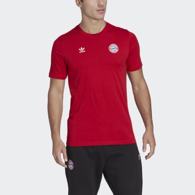 Fondos Maestría Portavoz Camisetas para hombre rojas | adidas ES