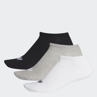 Originals Trefoil Liner Socken, 3 Paar Weiß
