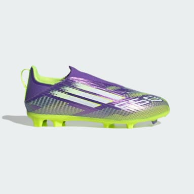Bota de fútbol F50 League Laceless multisuperficie (niño)
