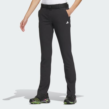 Women Golf Black Four-Way Stretch Pants