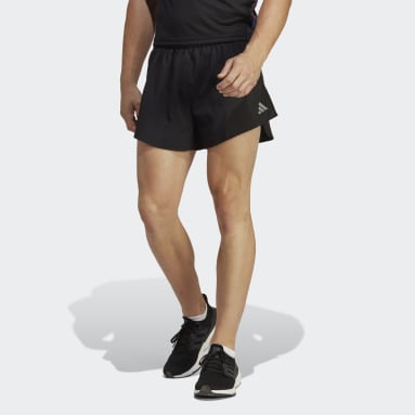 Calções Fast Split Preto Homem Running
