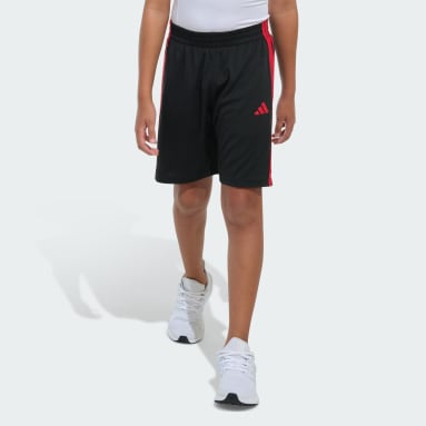 Elastic Waistband Essentials 3-Stripes Shorts