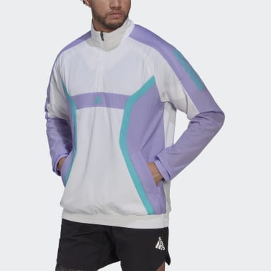Training Quarter-Zip Overdel Hvit