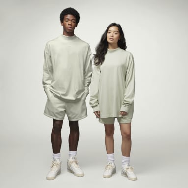 Basketbal groen Basketball Longsleeve (Uniseks)