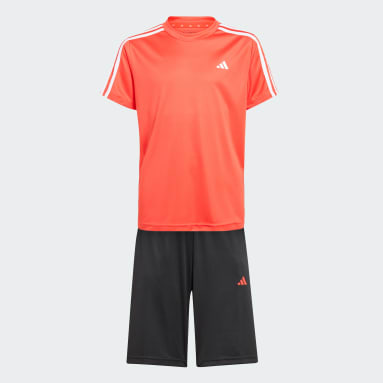 Buzo adidas rojo new arrivals niño