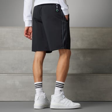 Calções Peter Saville do Manchester United Preto Homem Futebol