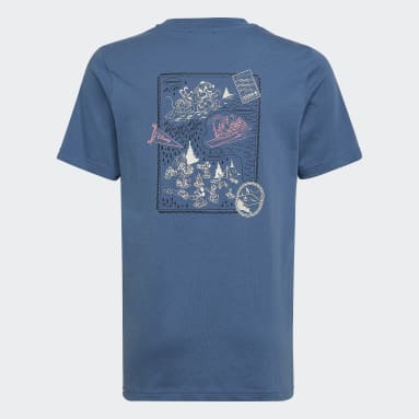 Kids Originals Blue Disney Mickey and Friends Tee