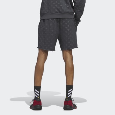 Men Basketball Grey Trae Allover Print Shorts