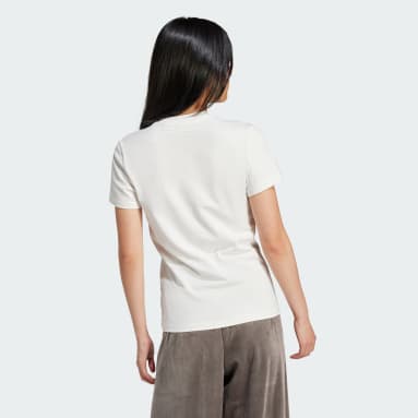 Women Originals White Premium Essentials Tee