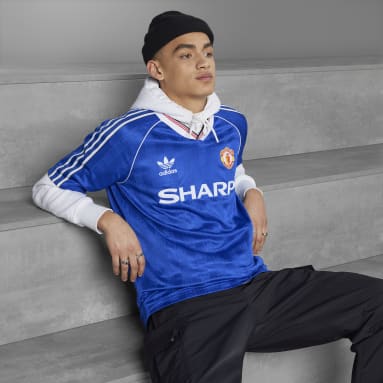 Muži Originals modrá Třetí dres Manchester United OG 1988-90
