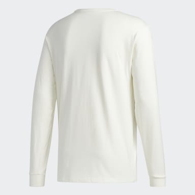 T-shirt Long Sleeve Shmoo (Unisexe) Blanc Originals