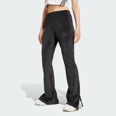 Adidas velour pants womens discount
