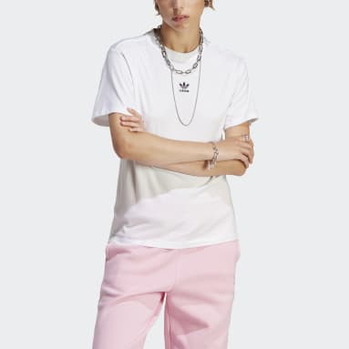 Women originals White 아디컬러 에센셜 레귤러 티