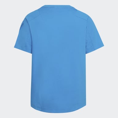 Boys Training Blue Designed for Gameday Tee