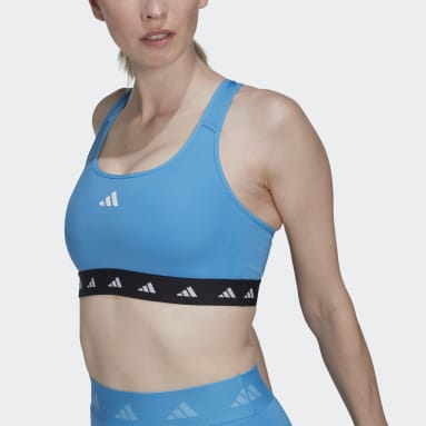 Nữ Tập Luyện Áo Bra Tập Luyện Medium Support Techfit Powerreact