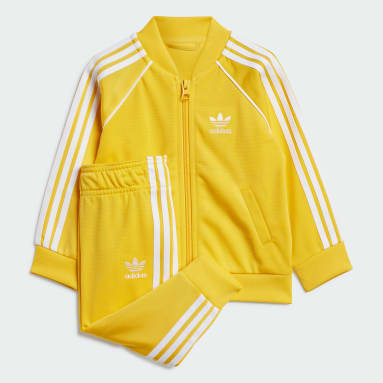 Infants Originals Gold Adicolor SST Track Suit