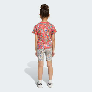 Completo adidas Originals x Liberty London Short Tee Kids