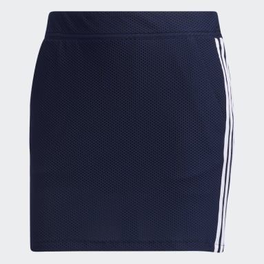 Women Golf Blue 3-Stripes Skort