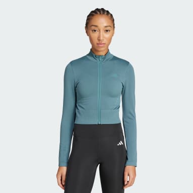 Chaqueta de punto con cremallera completa Workout Essentials