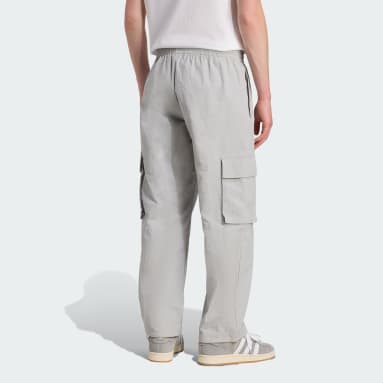 Front Stripes Woven Cargo Pants