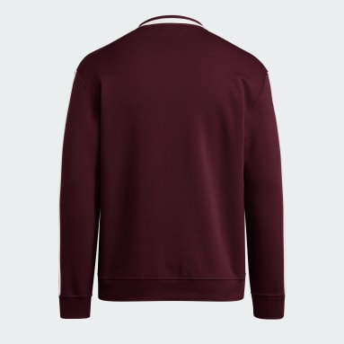 Texas A&M Aggies 3-Stripes Fleece Jersey Crew