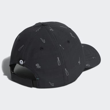 Golf Black Graphic Cap