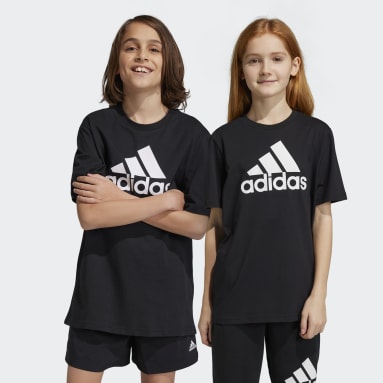 Essentials Big Logo Cotton Loose T-skjorte Svart