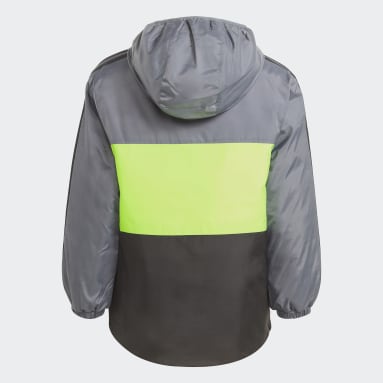 Boys Gym & Träning Svart Colorblock Insulated Jacket