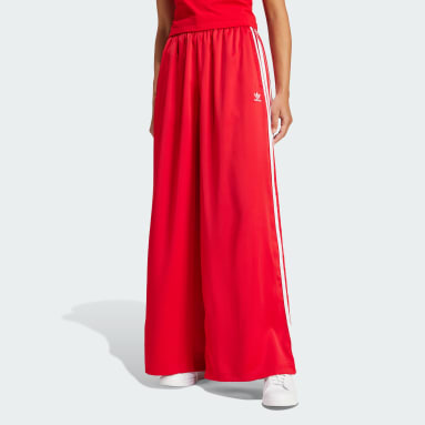 Adicolor Satin Wide Leg Track Pants