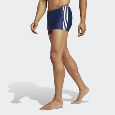 Boxer de natation classique 3-Stripes Bleu Hommes Natation