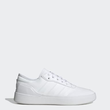 Mens white adidas cloudfoam outlet