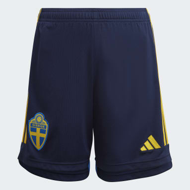 Αγόρια Ποδόσφαιρο Μπλε Sweden 22 Home Shorts