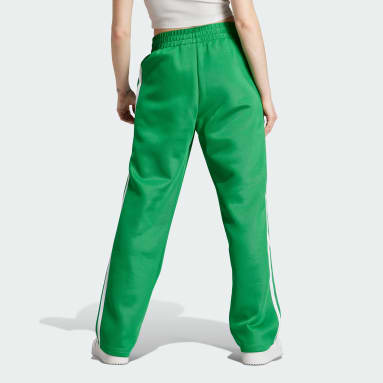 Pantalones Chándal Verde Mujer | adidas
