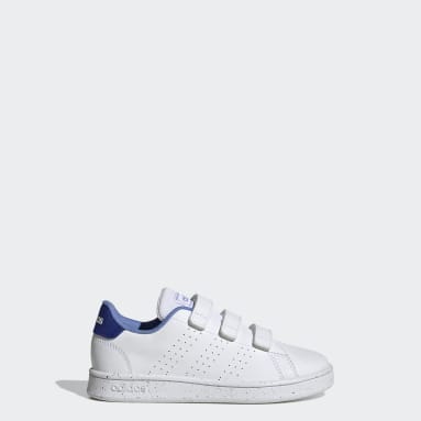 Děti Sportswear bílá Boty Advantage Lifestyle Court Hook-and-Loop