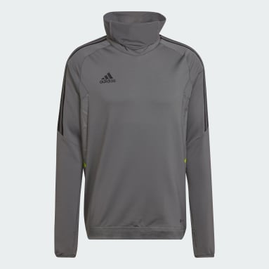 Männer Fußball Condivo 22 Pro Warm Oberteil Grau