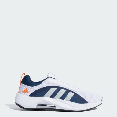 Men Running White STEP N PACE SHOES
