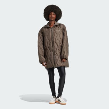 Adidas originals jacket khaki clearance