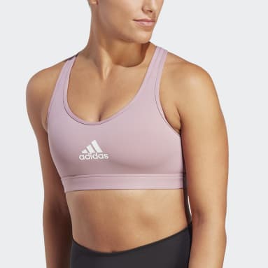 Top Alto Suporte adidas by Stella McCartney TruePace - Roxo adidas, adidas  Brasil