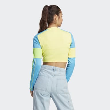 T-shirt à manches longues adidas Sportswear Kidcore Bleu Femmes Sportswear