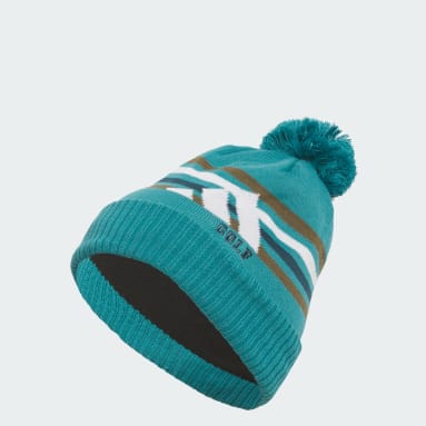 Männer Golf COLD.RDY Bommelmütze Türkis