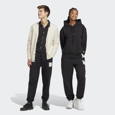 Pantaloni Lounge Heavy French Terry Nero Sportswear