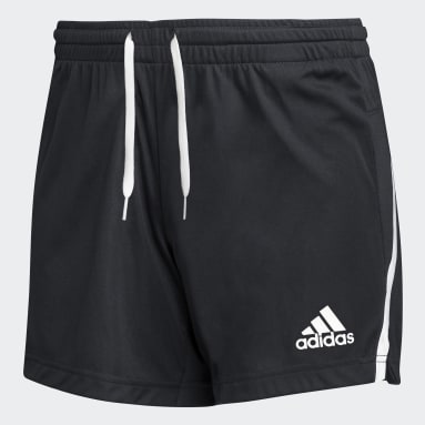 Shorts Knit Negro Mujer Training