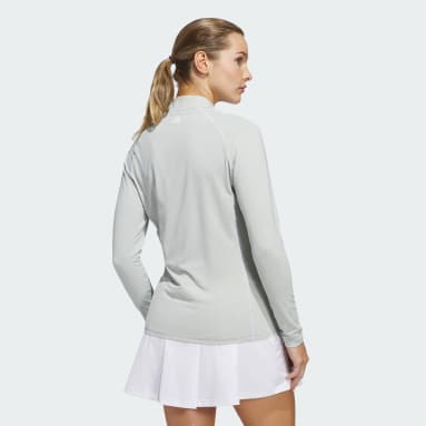 Ultimate365 Solid Quarter-Zip Mock Polo Shirt