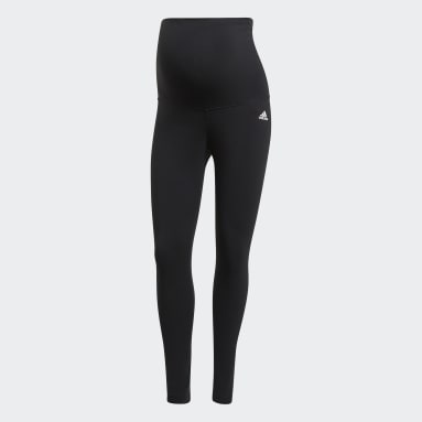 Dames Sportswear zwart Essentials Katoenen Legging (Positiekleding)