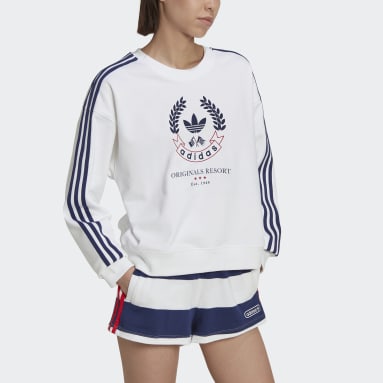 Women Originals Sweatshirt with Crest Graphic