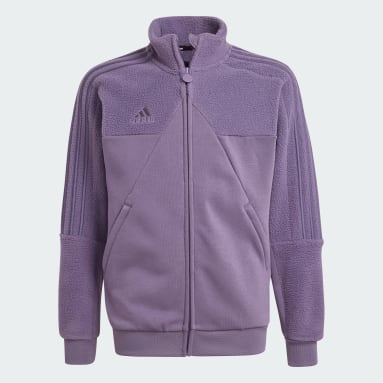 Casaco em Fleece Tiro – Criança Roxo Criança Sportswear
