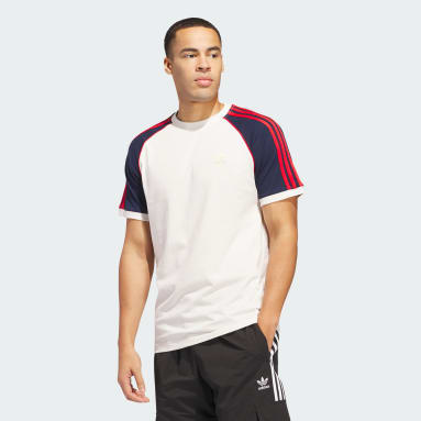 Colourblocked 3-Stripes Tee